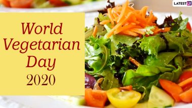 World Vegetarian Day 2020 Quotes & HD Images: Cool Instagram Captions And Thoughts to Send to Your Vegetarian Friends