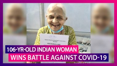 Anandibai Patil, 106-Year-Old Maharashtra Woman Wins Battle Against Coronavirus; India’s COVID-19 Numbers Cross The 54 Lakh Mark