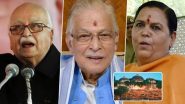 LK Advani, Murli Manohar Joshi, Uma Bharti And Others: Prominent Names in List of 32 Acquitted in Babri Masjid Demolition Case