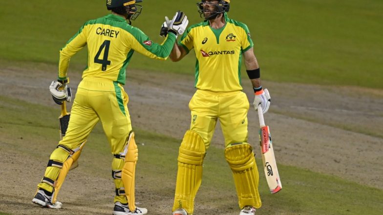 ENG vs AUS Stat Highlights 3rd ODI 2020: Glenn Maxwell & Alex Carey’s Centuries Lead Australia to 2-1 Series Win