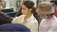 Deepika Padukone, Ranveer Singh Fly Back to Mumbai From Goa for Chhapaak Actress' NCB Appearance (See Pics)