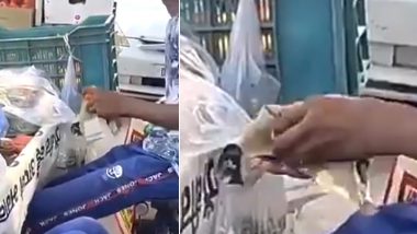 Shocking! Video of Fruit Seller Cleaning Fruits With Facemask Raises Concerns of Safety During The Pandemic
