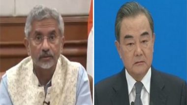 Amid India-China Border Tensions, EAM S Jaishankar to Meet Chinese Counterpart Wang Yi on SCO Sidelines in Moscow