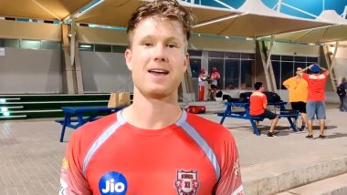 Jimmy Neesham Joins KXIP Nets Ahead of IPL 2020, Says ‘Lo Main Aagaya’ (Watch Video)