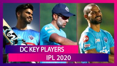 Rishabh Pant, Shikhar Dhawan, Shreyas Iyer and Other Key Players for Team DC in IPL 2020