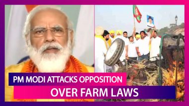 PM Narendra Modi Attacks Opposition Over Farm Laws; Says, ‘Those Opposing The Laws Are Insulting Farmers’