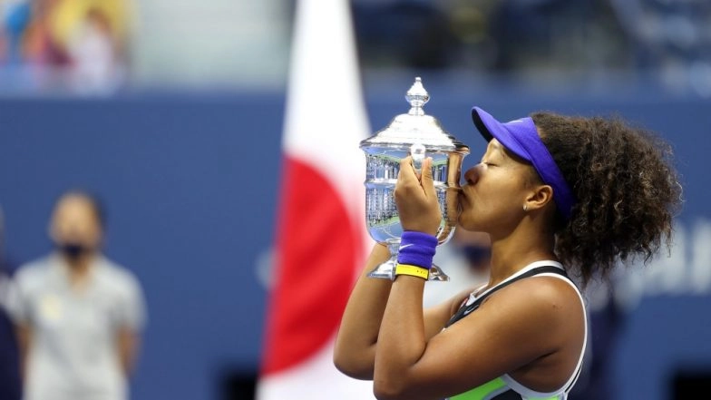 Naomi Osaka Reacts After Defeating Victoria Azarenka in US Open 2020 Finals, Twitter Goes Berserk Congratulating Japanese Tennis Ace (Read Tweets)