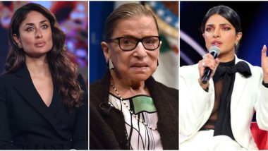 Justice Ruth Bader Ginsburg Demise: Priyanka Chopra, Kareena Kapoor Khan and Others Remember the Powerful and Inspiring Icon that She Was (View Post)
