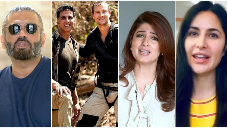 Into the Wild With Bear Grylls and Akshay Kumar: Twinkle Khanna, Katrina Kaif, Suniel Shetty – Celebs Who Made Cameos in the Episode and How They Motivated Akshay!