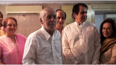 Dilip Kumar's Younger Brother, Ehsan Khan Passes Away Due to COVID-19 Related Complications, Days after His Brother Aslam Khan Succumbed to Coronavirus