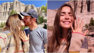 Lily Collins Is Engaged To Charlie McDowell! Actress Flaunts Her Engagement Ring And Says ‘The Purest Joy I’ve Ever Felt’ (View Pics)