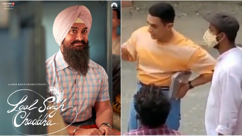 Aamir Khan’s New Avatar From The Sets Of Laal Singh Chaddha Goes Viral, Fans Amazed With His Younger Look (Watch Video)
