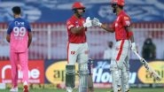 Mayank Agarwal, KL Rahul Post Highest Opening Stand for KXIP During IPL 2020 Match Against Rajasthan Royals; Twitterati All Praise for the Openers