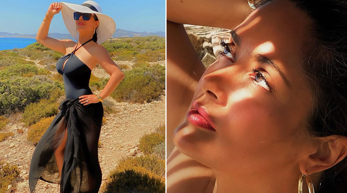 Fashion News | Salma Hayek's Birthday Gift for Her Fans is all About Posing  in Sexy Black Beachwear | 👗 LatestLY