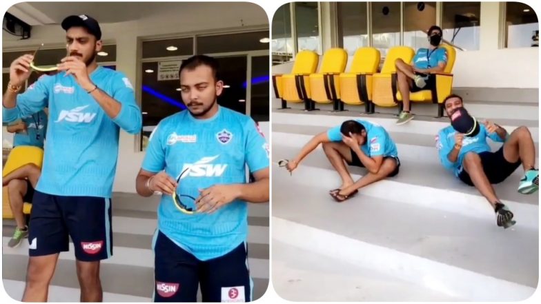IPL 2020 Diaries: Axar Patel Gets Caught Off-Guard, DC Teammate Prithvi Shaw Shares Hilarious Video