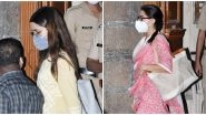 Bollywood Drug Probe: Sara Ali Khan and Shraddha Kapoor Leave NCB Office (See Pics)