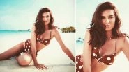 Tara Sutaria Raises The Temperature With a Super Hot Picture In Brown Bikini
