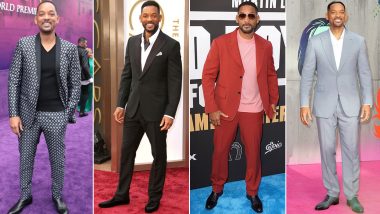 Will Smith Birthday Special: Taking a Look at his Charismatic and Charming Red Carpet Avatars (View Pics)