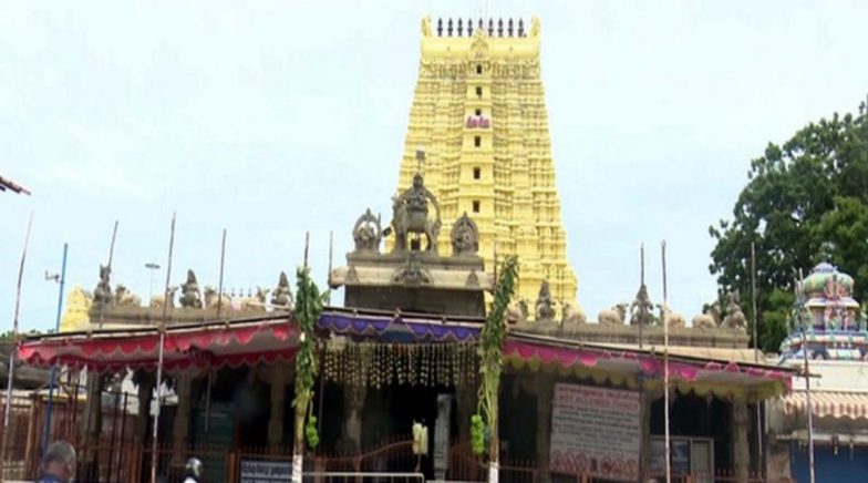 Hyderabad Devotee Offers Rs 1 Crore Sword Weighing About 5 kg to Lord Balaji in Tirumala Hills