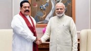 PM Narendra Modi Responds to Sri Lankan PM Mahinda Rajapaksa&rsquo;s Tweet on Bilateral Summit, Says &lsquo;We Must Explore Ways to Further Enhance Cooperation in Post-COVID Era&rsquo;