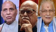 Babri Masjid Demolition Case Verdict: Rajnath Singh, LK Advani, Murli Manohar Joshi Hail Decision by Special CBI Court, Here&rsquo;s Who Said What