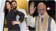 PM Narendra Modi Thanks Virat Kohli For Birthday Wishes, Says &lsquo;You and Anushka Sharma Will Be Amazing Parents&rsquo;