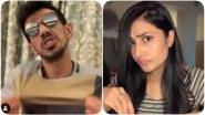 Yuzvendra Chahal Presents a Hilarious Version of &lsquo;Rasode Mein Kaun Tha&rsquo; With Fiancee Dhanashree Verma, Chris Gayle Trolls RCB Bowler (Watch Video)