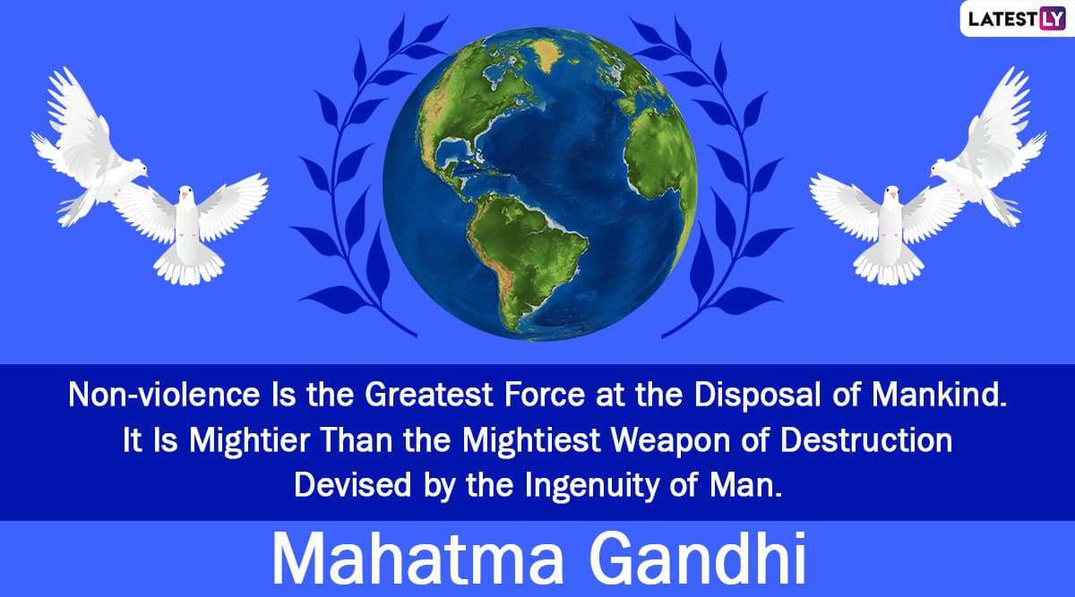 world peace quotes gandhi