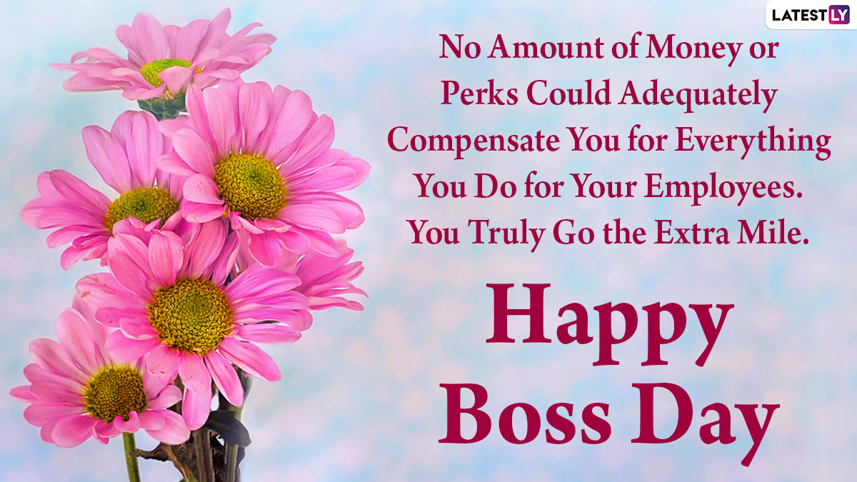 Happy National Boss Day 2020 Messages: WhatsApp Stickers, Facebook ...