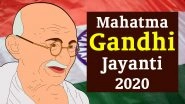 Mahatma Gandhi Jayanti 2020 Wishes, Messages and Images Take Over Social Media, Netizens Remember the Father of the Nation With Heartfelt Greetings and Inspiring Quotes