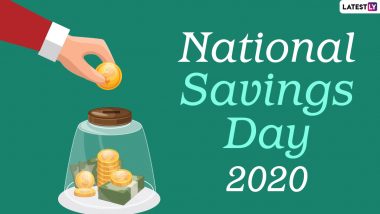National Savings Day 2020: From Keeping Your Credit Card at Home to Utility Savings, Follow 6 Easy Tips to Limit Your Expenditure & Save Money for Future