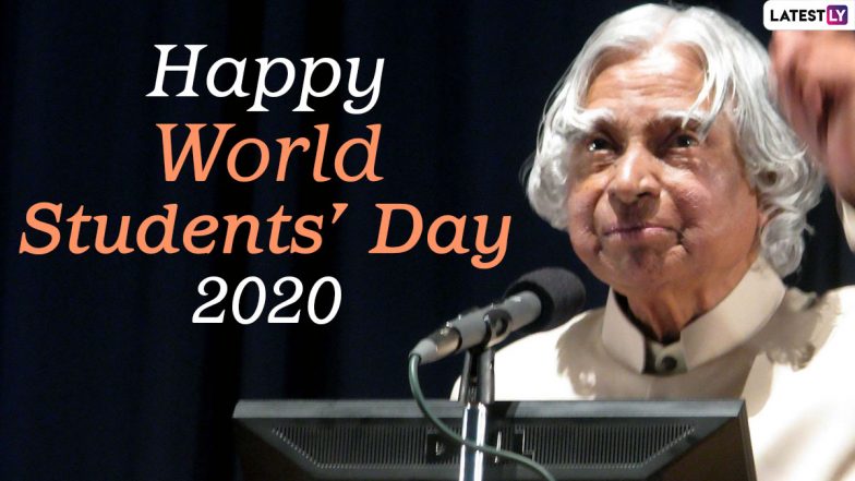 Happy World Students’ Day 2020 Wishes and Images Flood Twitter, Netizens Remember ‘Missile Man’ APJ Abdul Kalam by Sharing His Powerful Quotes on His Birth Anniversary
