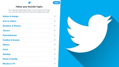 Twitter India Introduces Topics As Its New Feature! Here’s How You Can Choose Your Feed As per Your Subject of Interest