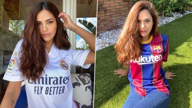 Esha Gupta Shares Her Excitement Ahead of Barcelona vs Real Madrid, El Clasico 2020; Asks Fans to Pick Their Favourite!