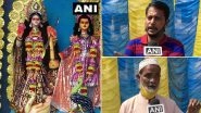Durga Puja Celebrated by Hindus and Muslims in Agartala Slum, Committee Has Muslims as President and Members