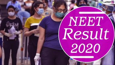 NEET 2020 Merit List: Here's How to Check Your Result and AIR Merit List Online at ntaneet.nic.in