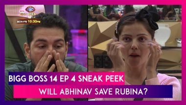 Bigg Boss 14 Ep 4 Sneak Peek 01 | Oct 7 2020: Abhinav Shukla Can Save Wife Rubina Dilaik