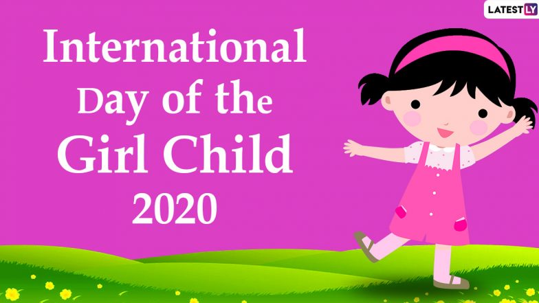 International Day of the Girl Child 2020 Wishes and HD Images: WhatsApp Stickers, Facebook Messages, GIFs and Greetings to Send to Your Girl Child