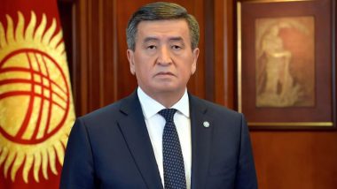 Kyrgyzstan Political Crisis: President Sooronbay Jeenbekov Accepts PM Kubatbek Boronov's Resignation, Offers to Resign After Formation of New Cabinet