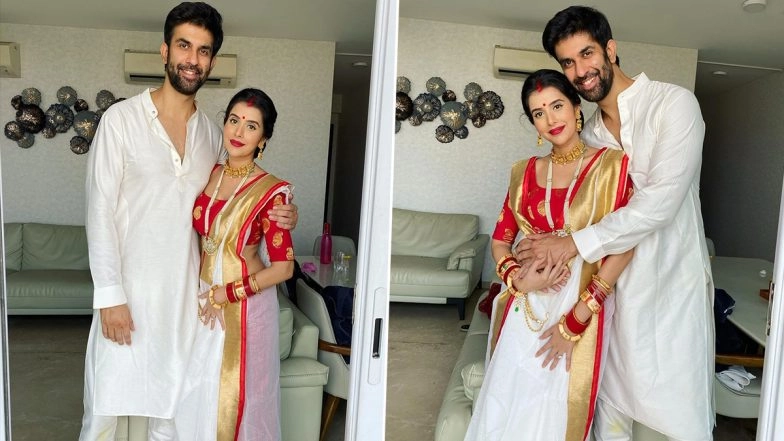Charu Asopa And Hubby Rajeev Sen Celebrate Durga Ashtami, Actress Shares Pics On Instagram!