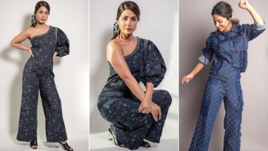 Hina Khan's Obsessed with Her Denim Jumpsuits and We are Equally Smitten (View Pics)