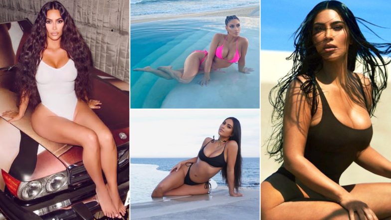 Kim Kardashian celebrates 40 with 'fire' string bikini snaps