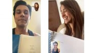 Unfair N Lovely: Randeep Hooda, Ileana D'Cruz are All Smiles During Their Virtual Script-Reading Session