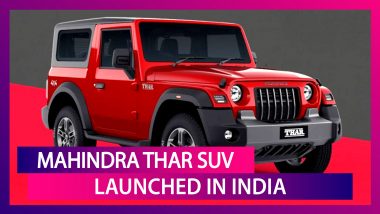 2020 Mahindra Thar Launched in India at Rs 9.80 Lakh; Prices, Features, Variants & Specifications