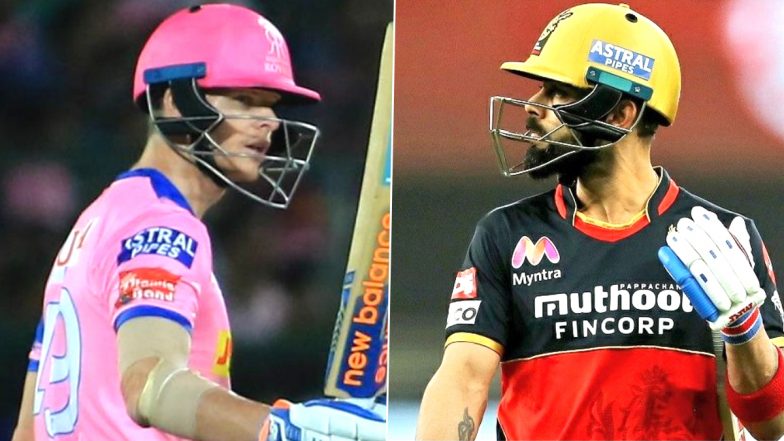 Rajasthan Royals vs Royal Challengers Bangalore, IPL 2020 Toss Report and Playing XI Update: Shahbaz Ahmed To Make Debut For RCB As Steve Smith Opts To Bat First