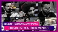 Bigg Boss 14 Somvaar Ka Vaar Updates|Oct 19 2020: Freshers Pick Their Mentor