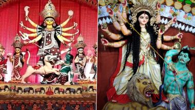 Happy Durga Puja 2020 Wishes, HD Images and Messages Trend on Twitter, Netizens Begin the Celebration of Durgotsav With Maha Sasthi by Sharing Heartfelt Greetings