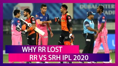 Rajasthan vs Hyderabad IPL 2020: 3 Reasons Why Rajasthan Royals Lost To Hyderabad