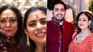 Tina Ambani&rsquo;s Birthday Wish for Twins Akash and Isha Is Too Adorable to Miss! See Pics of the Family As the Ambani Twins Turn 29