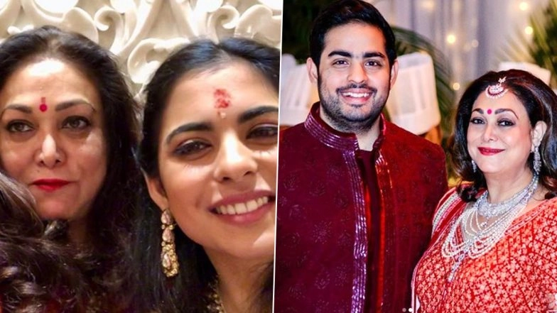 Tina Ambani Shares Heartwarming Birthday Wish for Twins Akash and Isha With Adorable Family Pic